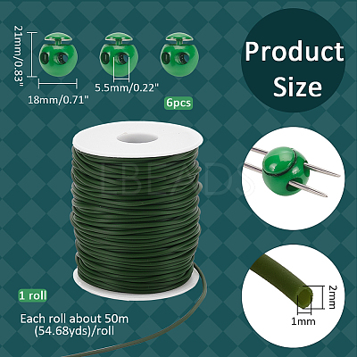 Hollow Pipe PVC Tubular Synthetic Rubber Cord RCOR-NB0001-01K-1