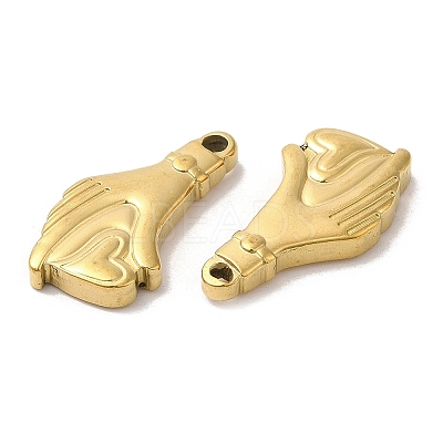 Ion Plating(IP) 304 Stainless Steel Pendants STAS-L020-005G-1