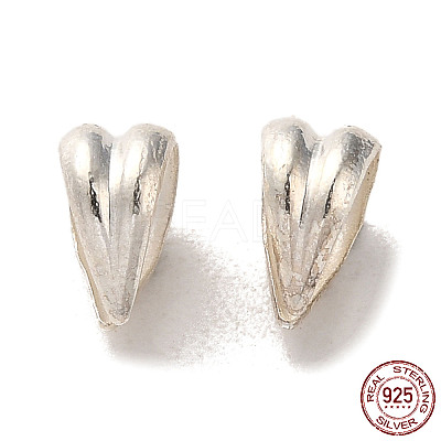 925 Sterling Silver Snap on Bails STER-K177-02S-1