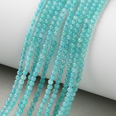 Natural Amazonite Beads Strands G-Z150-B01-2mm-1
