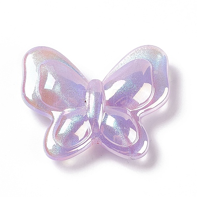 Opaque Acrylic Beads X-OACR-C009-02-1