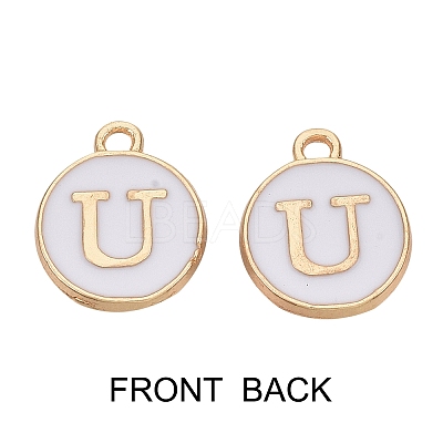 Golden Plated Alloy Charms ENAM-SZ0001-25A-U-1