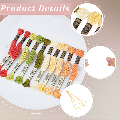 Cotton Embroidery Floss OCOR-WH20013-066-1