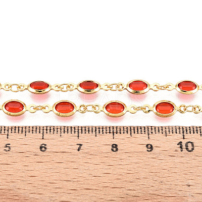 Brass Oval Link Chains CHC-N023-04B-G-1