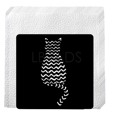 Iron Napkin Holder DJEW-WH0020-005-1