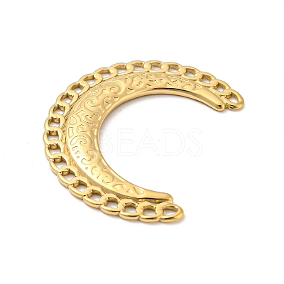 304 Stainless Steel Pendants STAS-L022-196G-1