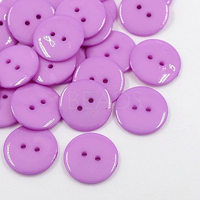 Acrylic Sewing Buttons BUTT-E084-B-07-1