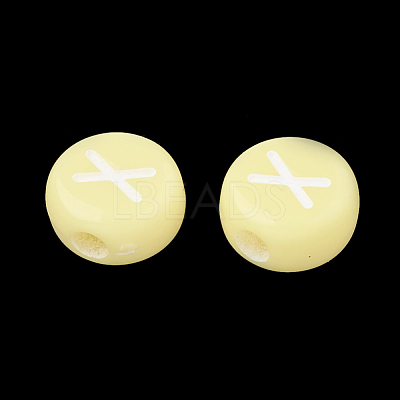 Opaque Acrylic Beads MACR-S273-11D-1