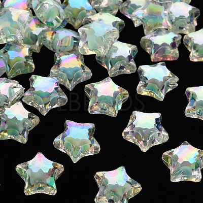 Transparent Acrylic Beads TACR-S152-02D-SS2111-1