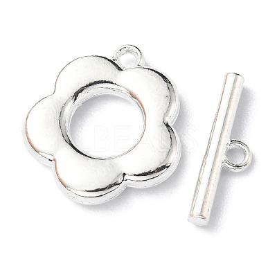 Alloy Toggle Clasps FIND-YW0002-23MS-1