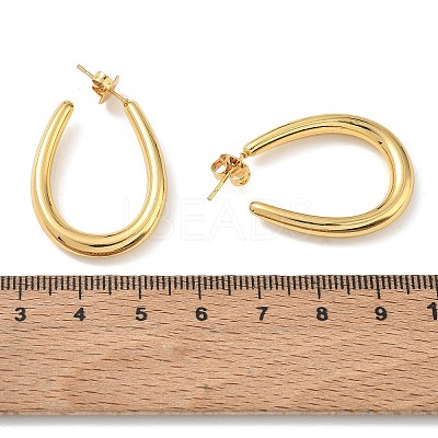 304 Stainless Steel Stud Earrings SA-CBA46AF-16G-1