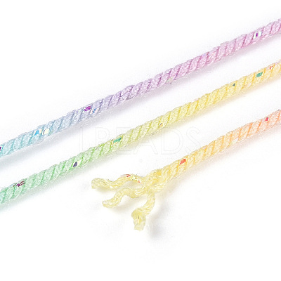 27M Segment Dyed Round Polyester Twisted Cords OCOR-N009-02A-14-1