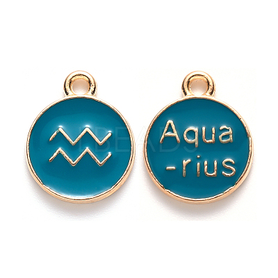 Alloy Enamel Pendants LS-ENAM-S124-01A-05J-1