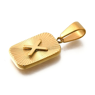 304 Stainless Steel Pendants STAS-S161-01X-G-1