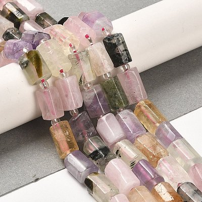 Natural Mixed Quartz Beads Strands G-N327-06-15-1