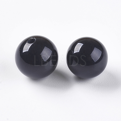 Natural Black Onyx Beads X-G-K275-13-8mm-1