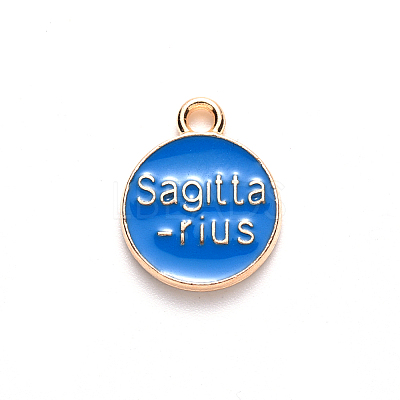 Alloy Enamel Pendants LS-X-ENAM-S124-01B-02F-1