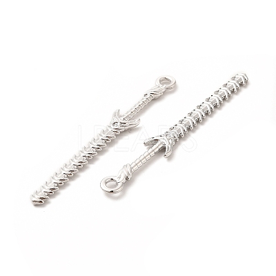 Rack Plating Alloy Big Pendants PALLOY-E025-13P-1
