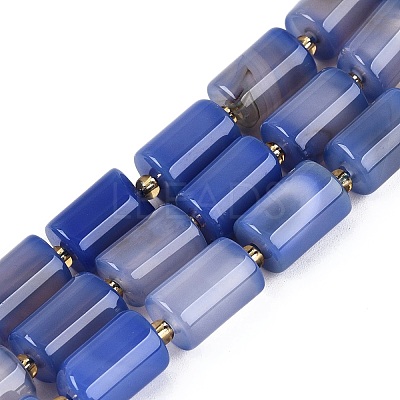 Natural Agate Beads Strands G-N362-20A-03-1