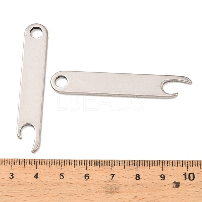 201 Stainless Steel Big Pendants SA-CBAE507-01E-P-1