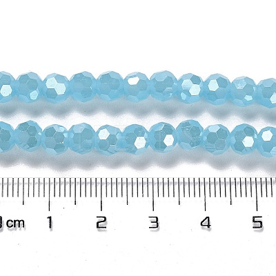 Electroplate Glass Beads Strands LS-EGLA-A035-J6mm-A04-1