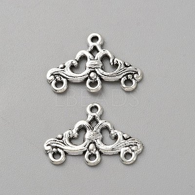 100Pcs Tibetan Style Alloy Chandelier Component Links FIND-WH0431-31G-1
