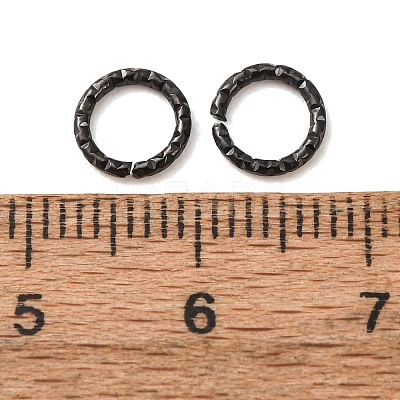 304 Stainless Steel Open Jump Rings SA-CBA8C38-08EB-1