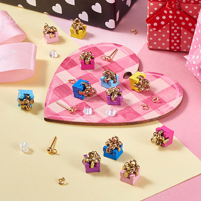 DIY Dangle Earring Making Kit DIY-TA0006-69-1