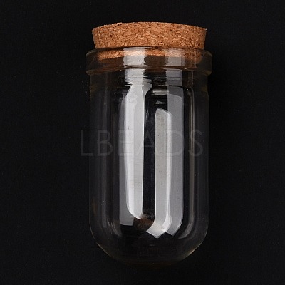 Glass Dome Cloche Cover AJEW-P043-S-1