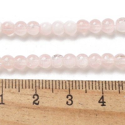 Crackle Glass Beads Strands GLAA-U001-4mm-12-1