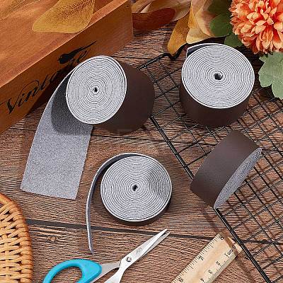 Flat Microfiber Imitation Leather Cord LC-WH0006-07A-03-1