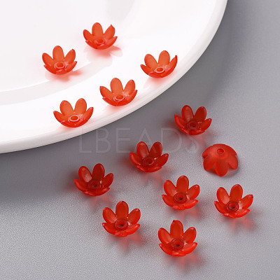 Frosted Acrylic Bead Caps MACR-S371-07A-712-1