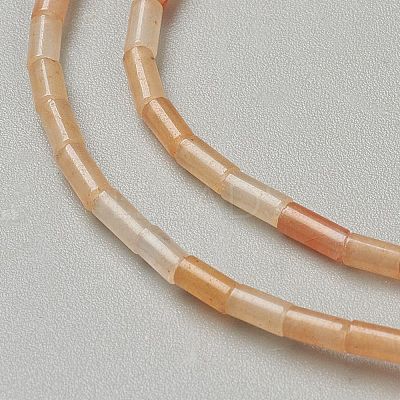 Natural Red Aventurine Beads Strands G-B004-A24-1