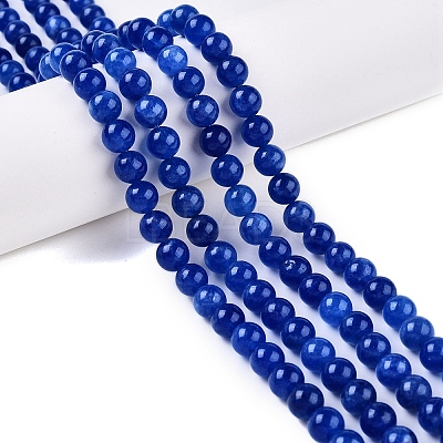 Natural Quartz Beads Strands G-R479-8mm-02-1