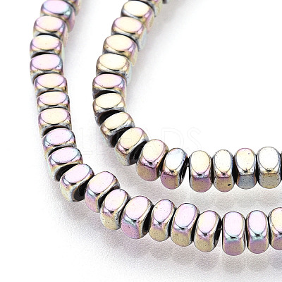 Electroplated Synthetic Non-magnetic Hematite Beads Strands G-T139-61D-1