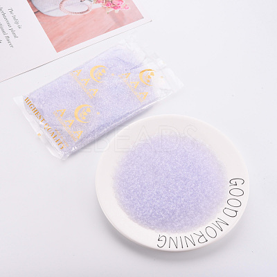 8/0 Transparent Glass Seed Beads SEED-S048-H-012-1