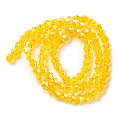 Transparent Electroplate Glass Beads Strands LS-GLAA-F029-2mm-C22-1