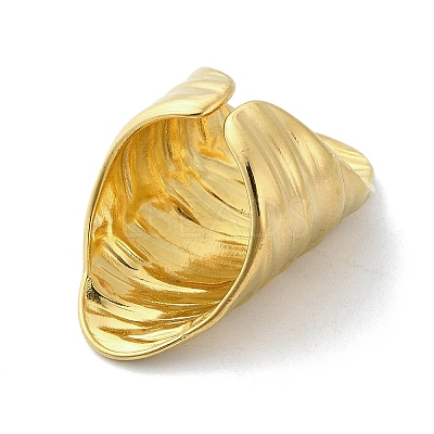 304 Stainless Steel Open Cuff Rings RJEW-C078-01A-G-1