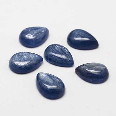 Teardrop Natural Kyanite/Cyanite/Disthene Cabochons X-G-O145-01D-1