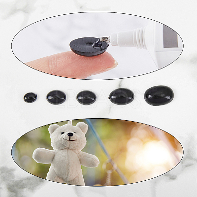 Plastic Doll Noses Crafts Accessories DIY-WH0189-23B-1