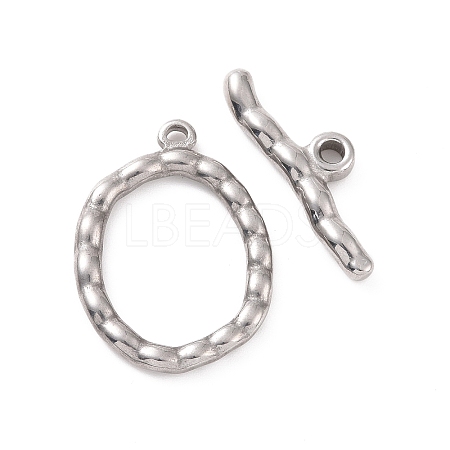 304 Stainless Steel Toggle Clasps STAS-A067-02P-1