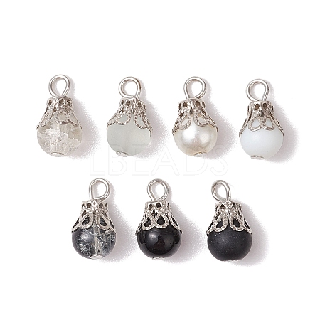 Glass Pendants PALLOY-JF03284-04-1