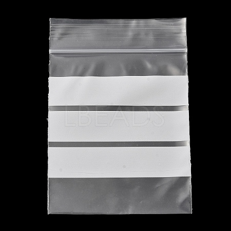 100Pcs PE Resealable Bags OPP-Z003-01B-1