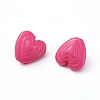 Opaque Acrylic Beads X-SACR-R827-04-3