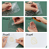 Globleland 9 Style PVC Plastic Stamps DIY-GL0001-35-7