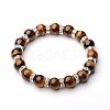 Gemstone Stretch Bracelets BJEW-JB01533-2