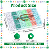 1440Pcs 6 Styles Opaque Acrylic Beads MACR-PA0001-78-2