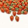 Brass Enamel Charms X1-KK-B028-13G-01-1