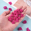 Transparent Acrylic Bead Caps PL551-C16-7