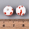 Handmade Porcelain Beads PORC-N012-12B-3